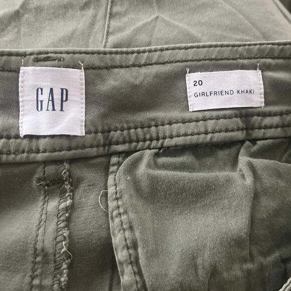 GAP Olive Wide Leg Pants - Picture 3 of 7